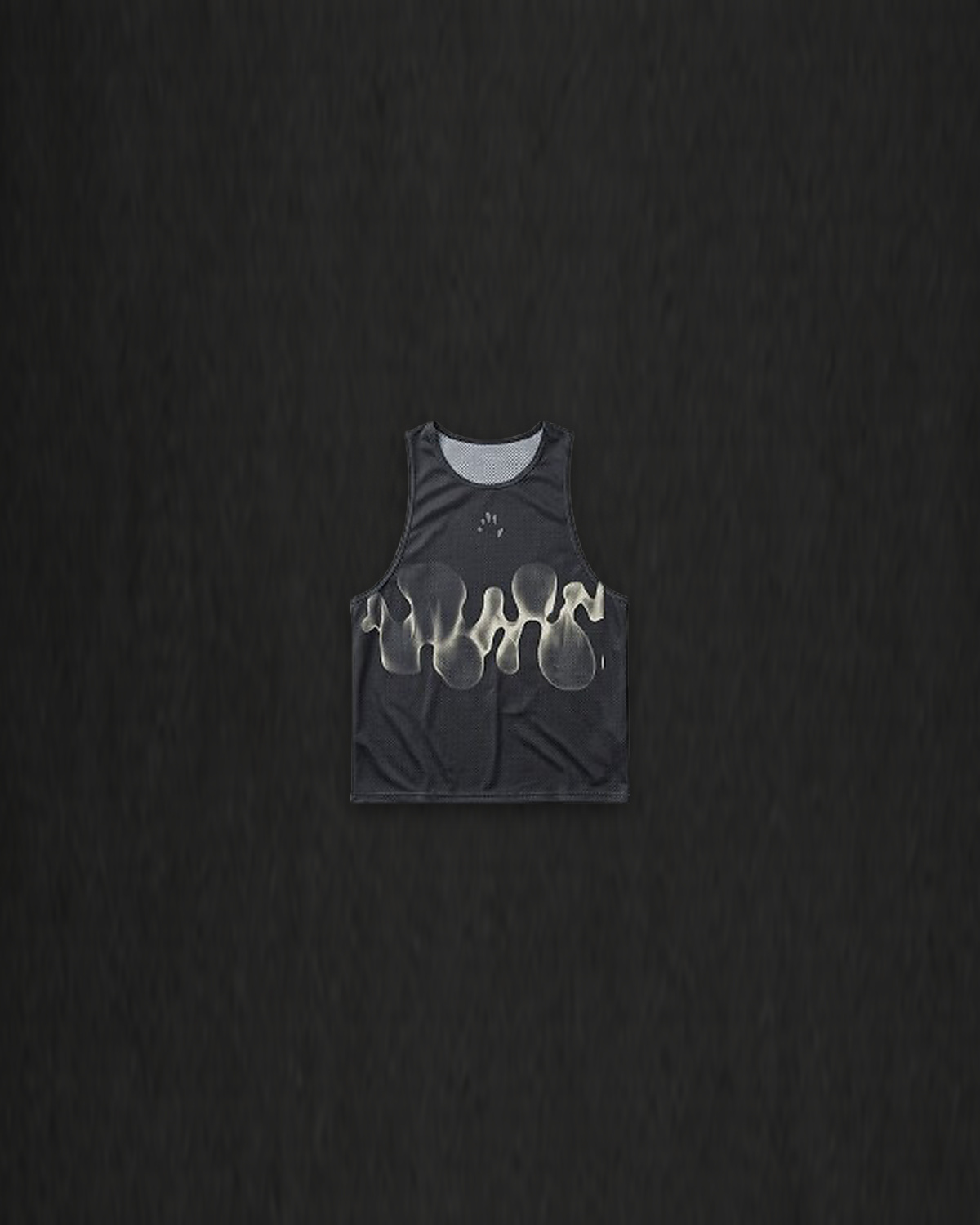 FRANKFURT SINGLET, vista delantera con gráfico orgánico